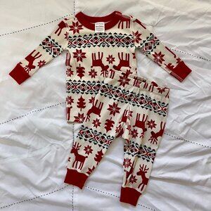 Hanna Andersson Dear Deer Pajama Set 6-12